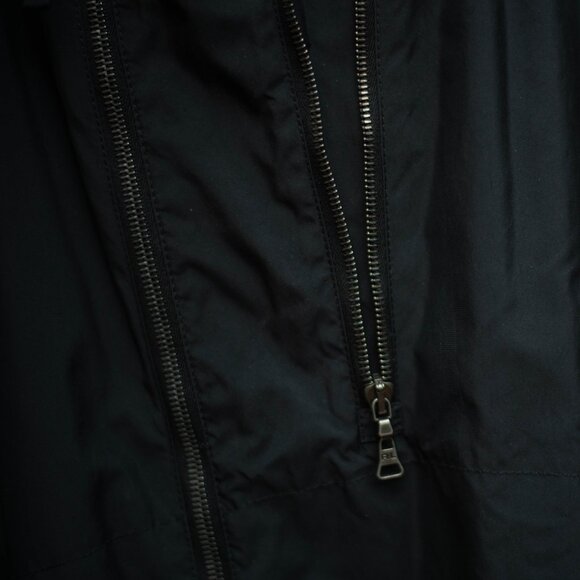 RLX Ralph Lauren Mens XL Tech Performance Jacket Black Nylon Wool Cashmere Italy - Picture 4 of 12